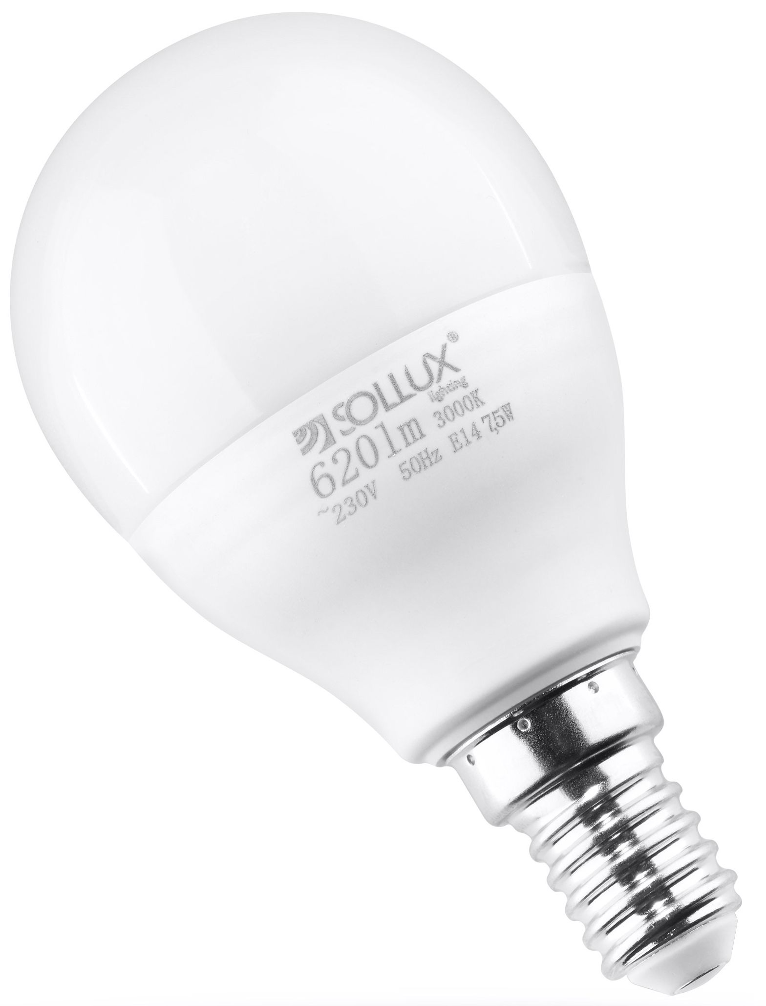 Sollux Lighting led žárovka 1x7.5 W 3000 K E14 SL.0970