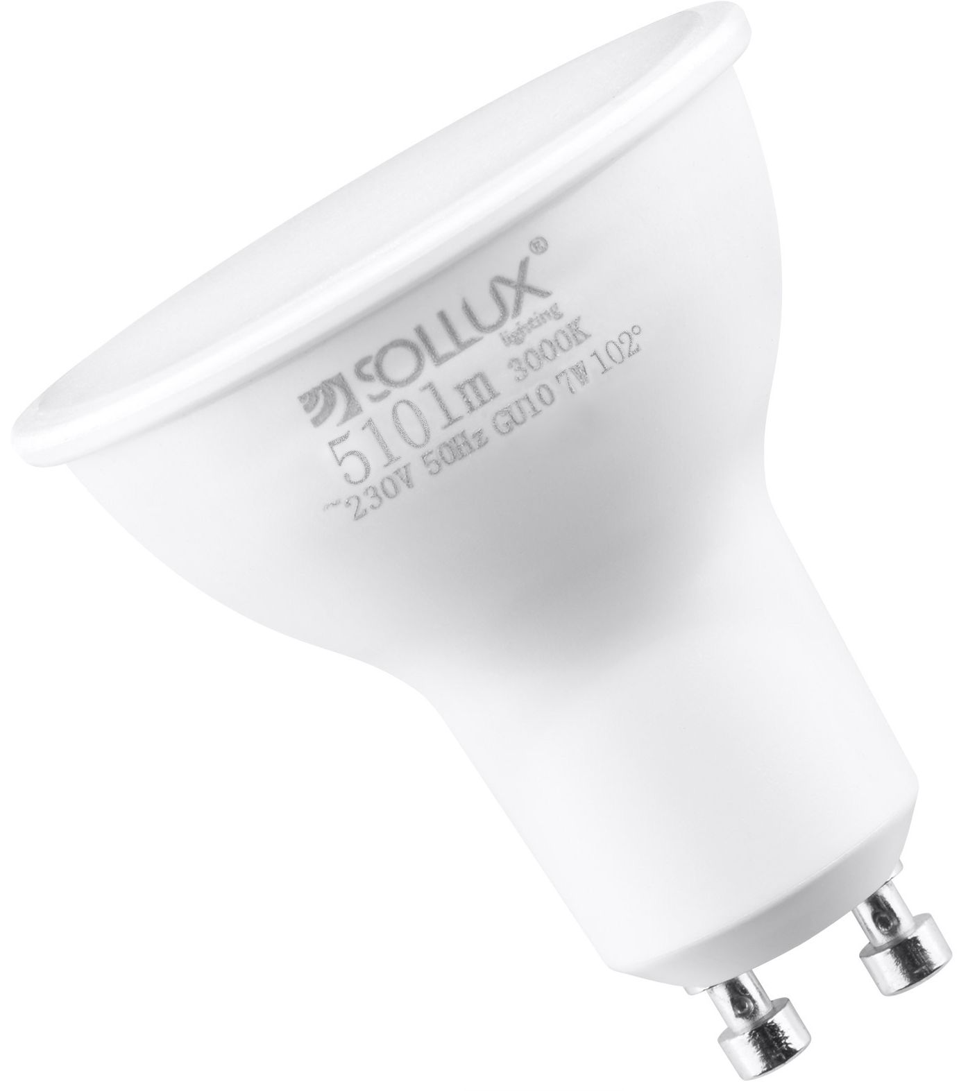 Sollux Lighting led žárovka 1x7 W 3000 K GU10 SL.0972