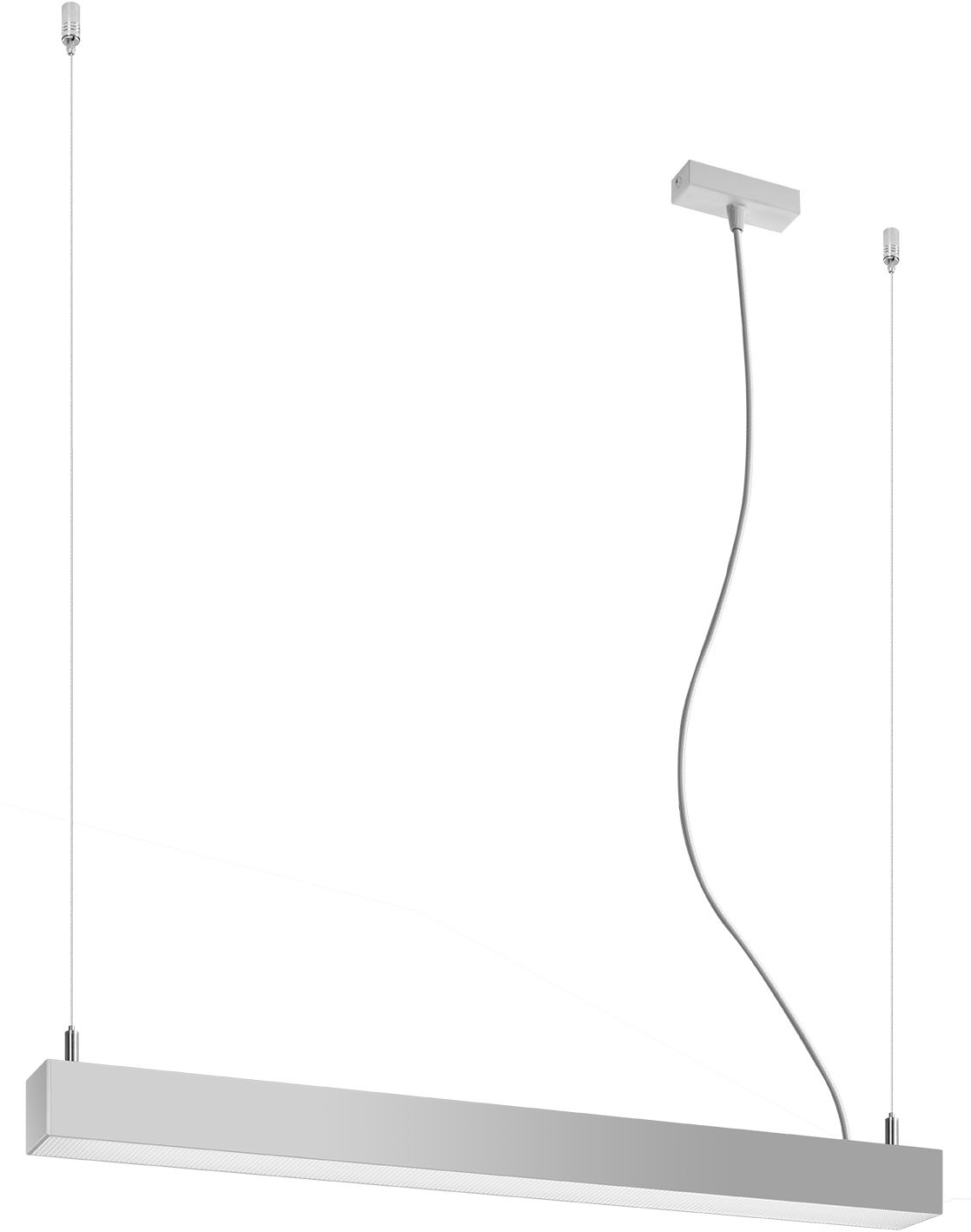 Thoro Lighting Pinne závěsné svítidlo 1x17 W šedá/popelavá TH.031