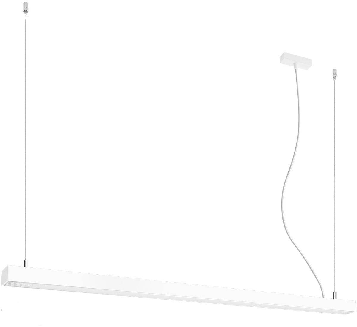 Thoro Lighting Pinne závěsné svítidlo 1x39 W bílá-opálová TH.083