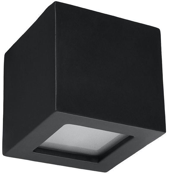 Sollux Lighting Leo nástěnné svítidlo 1x60 W černá SL.0872