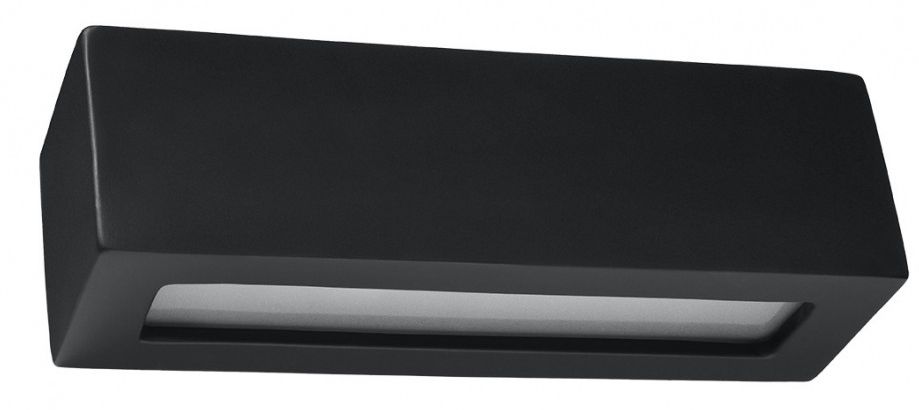 Sollux Lighting Vega nástěnné svítidlo 1x60 W černá SL.0878