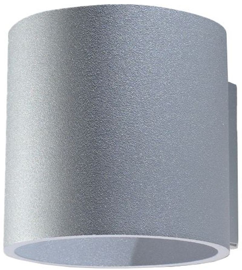Sollux Lighting Orbis nástěnné svítidlo 1x40 W šedá SL.0049