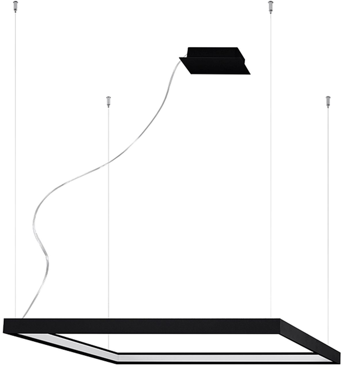 Thoro Lighting Nelya závěsné svítidlo 1x50 W černá TH.148