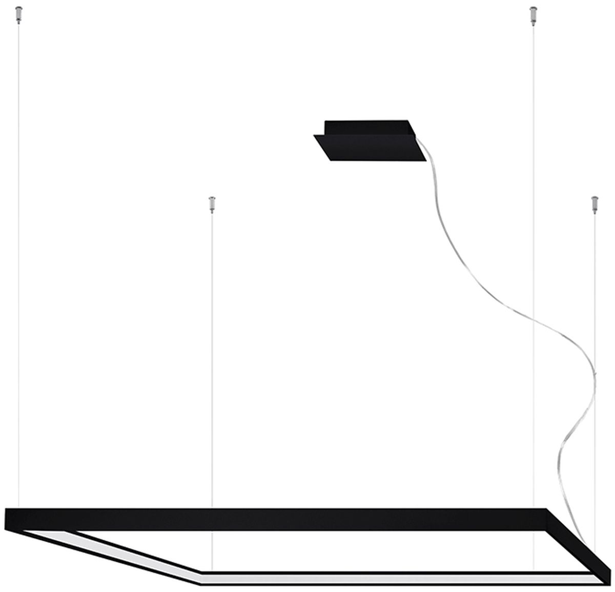 Thoro Lighting Nelya závěsné svítidlo 1x70 W černá TH.154