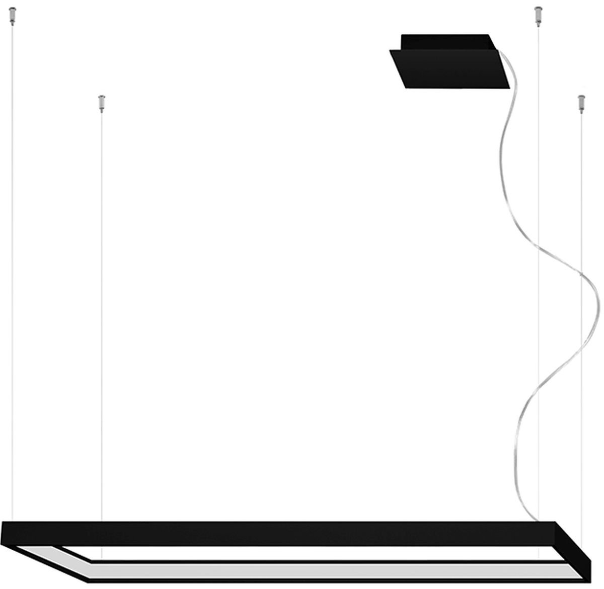 Thoro Lighting Tuula závěsné svítidlo 1x50 W černá TH.160