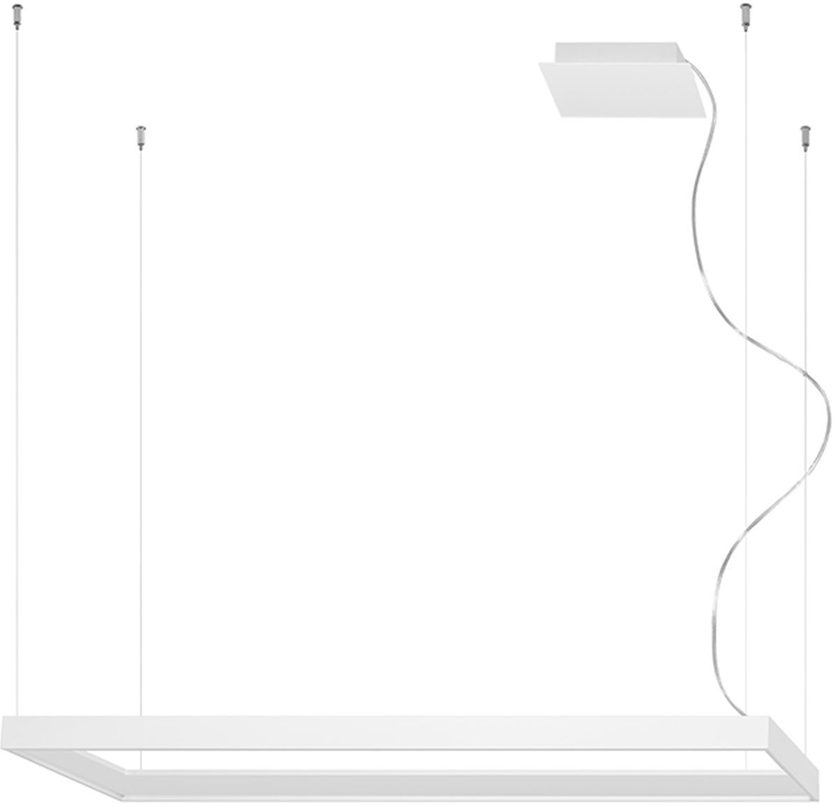 Thoro Lighting Tuula závěsné svítidlo 1x50 W bílá TH.168