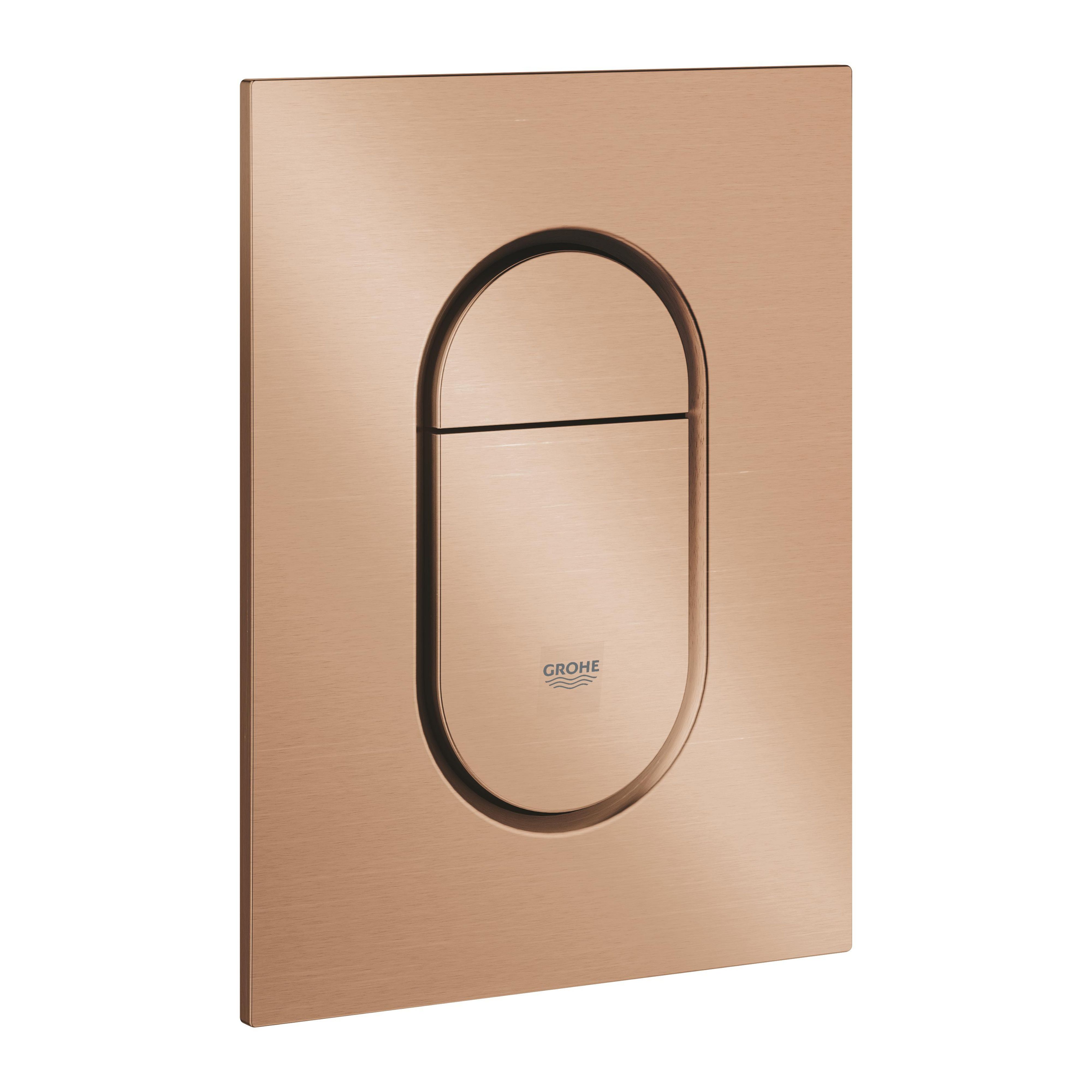 Grohe Arena Cosmopolitan S splachovací tlačítko pro WC Brushed Warm Sunset 37624DL0