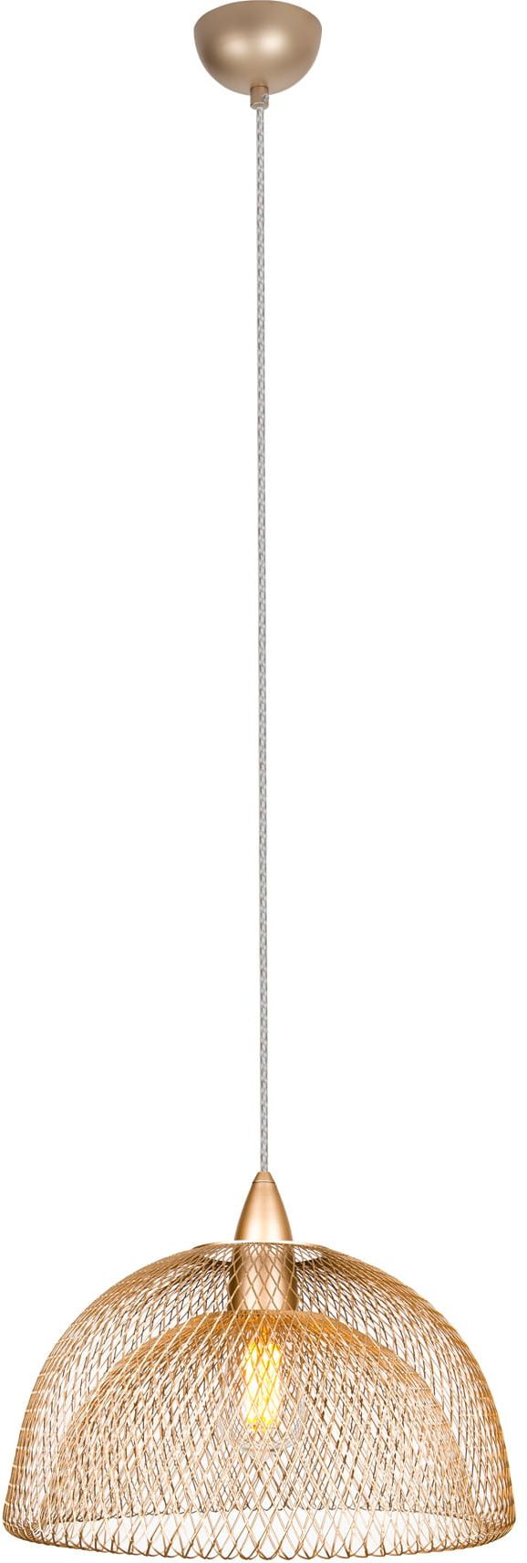 MaxLight Breezy závěsné svítidlo 1x40 W zlatá P0441
