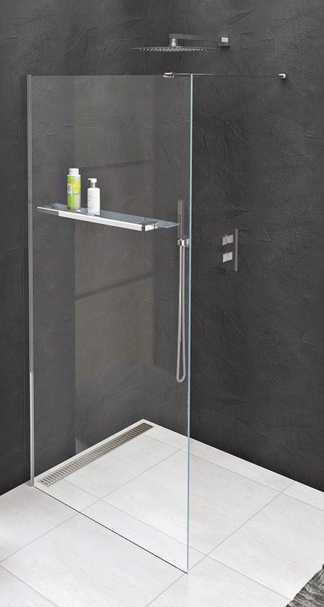 Polysan Modular Shower sprchová zástěna walk-in 100 cm chrom lesk/průhledné sklo MS1-100-D