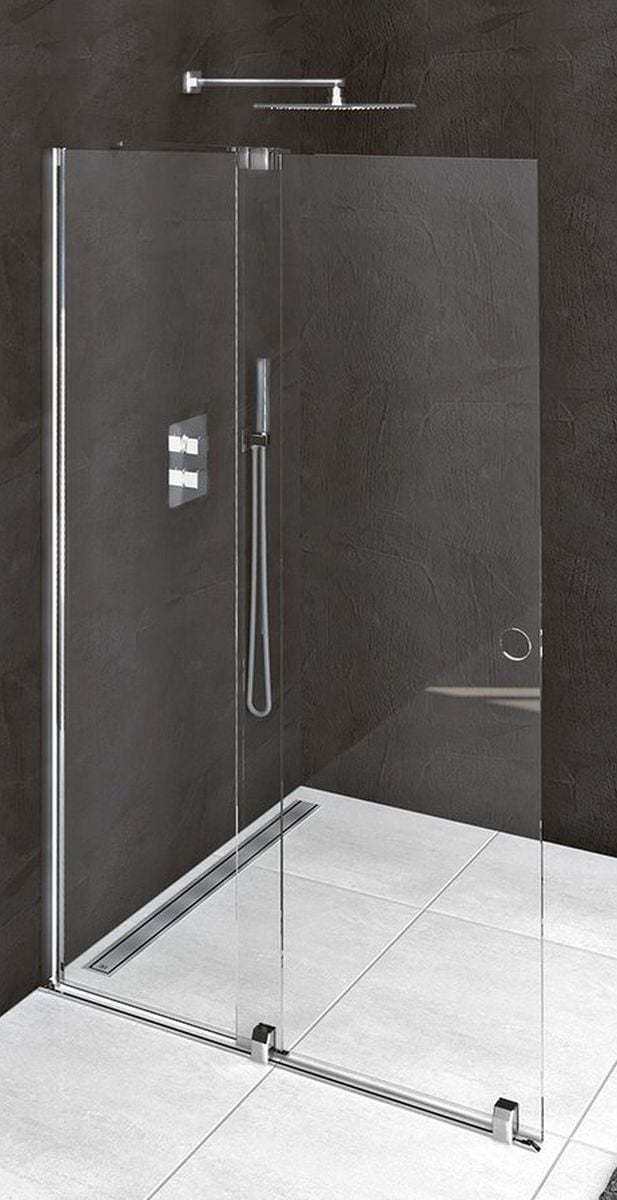 Polysan Modular Shower sprchové dveře 120 cm posuvné chrom lesk/průhledné sklo MS5-120