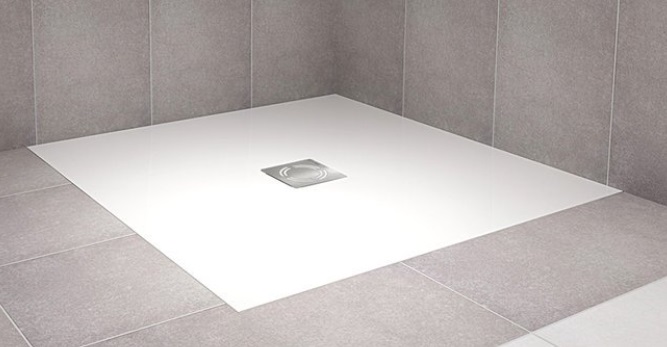 Polysan Flexia čtvercová sprchová vanička 80x80 cm bílá 72941MAT