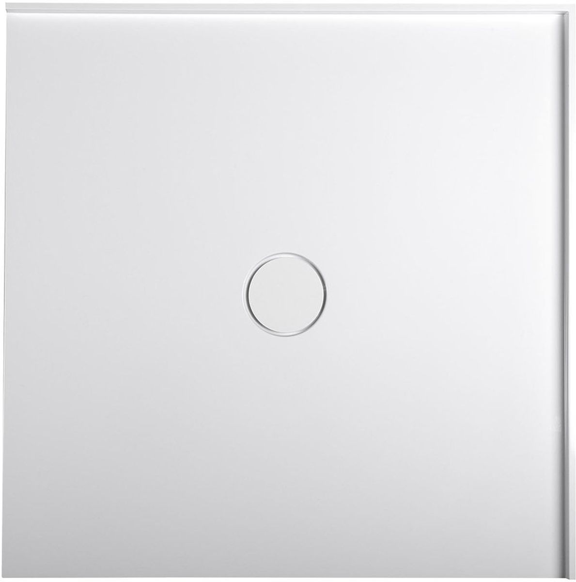 Polysan Mirai čtvercová sprchová vanička 90x90 cm bílá 73165