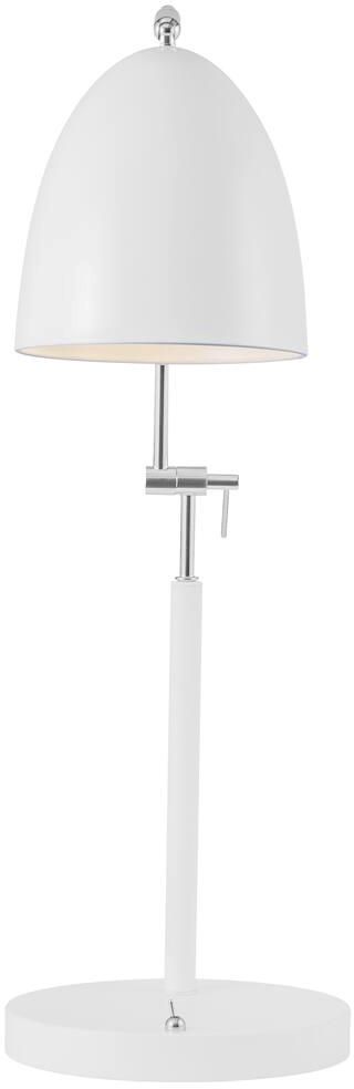 Nordlux Alexander stolní lampička 1x15 W bílá 48635001