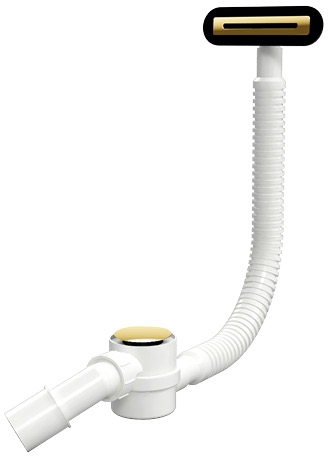 Excellent Flow sifon k vaně zlatá ARIN.FLOW.GL