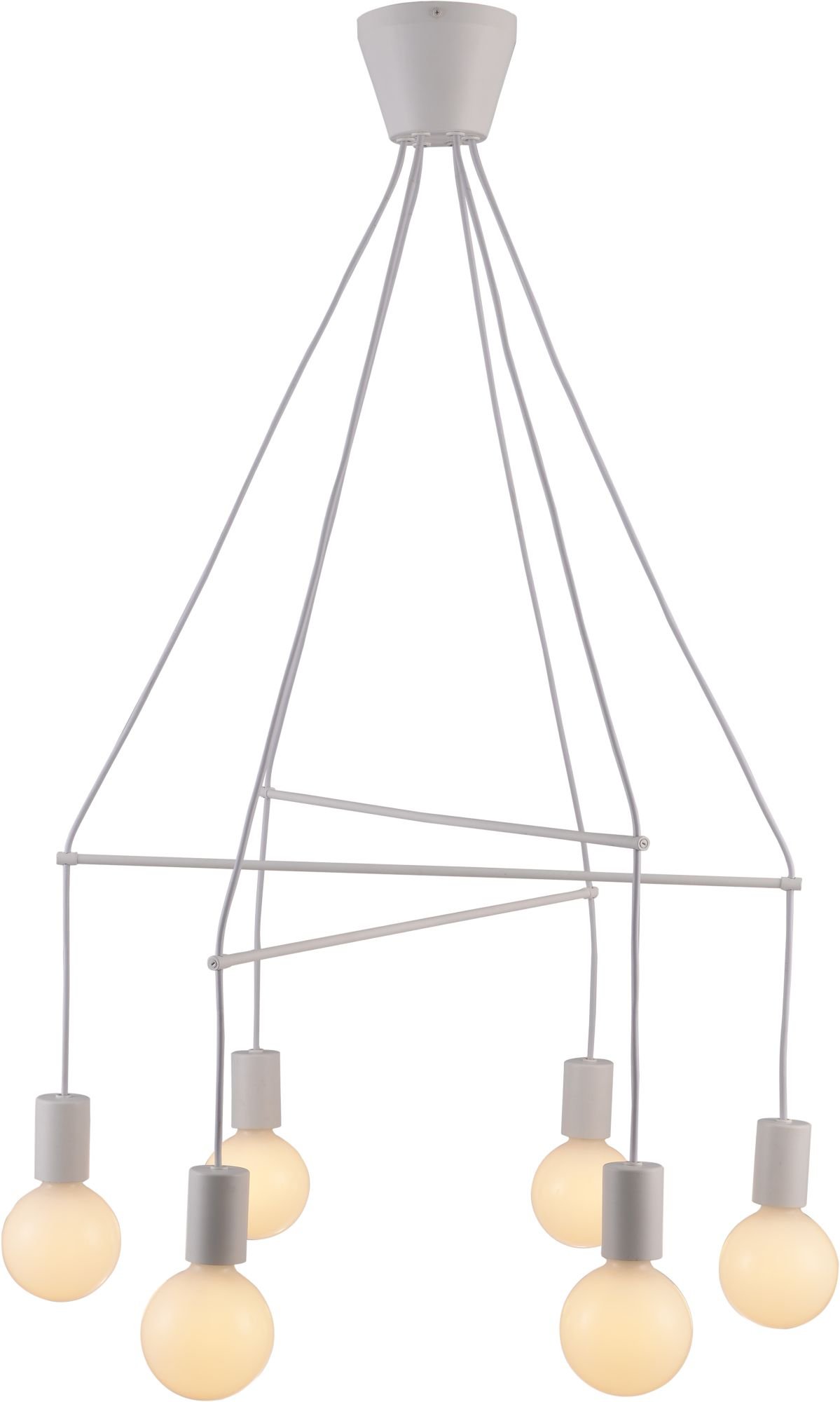 Candellux Alto závěsné svítidlo 6x40 W bílá 36-70920