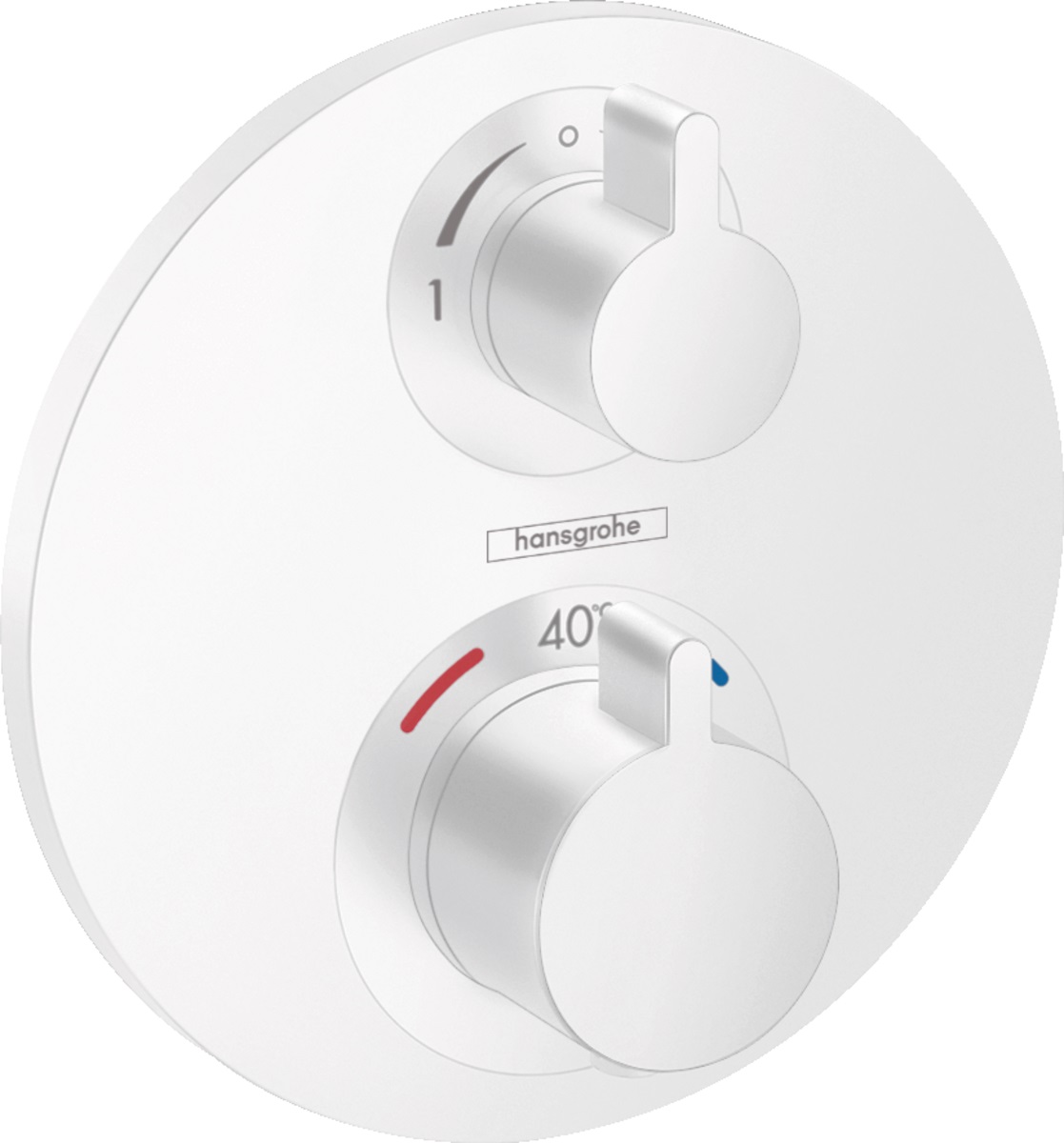 Hansgrohe Ecostat vanová baterie pod omítku s termostatem bílá 15758700