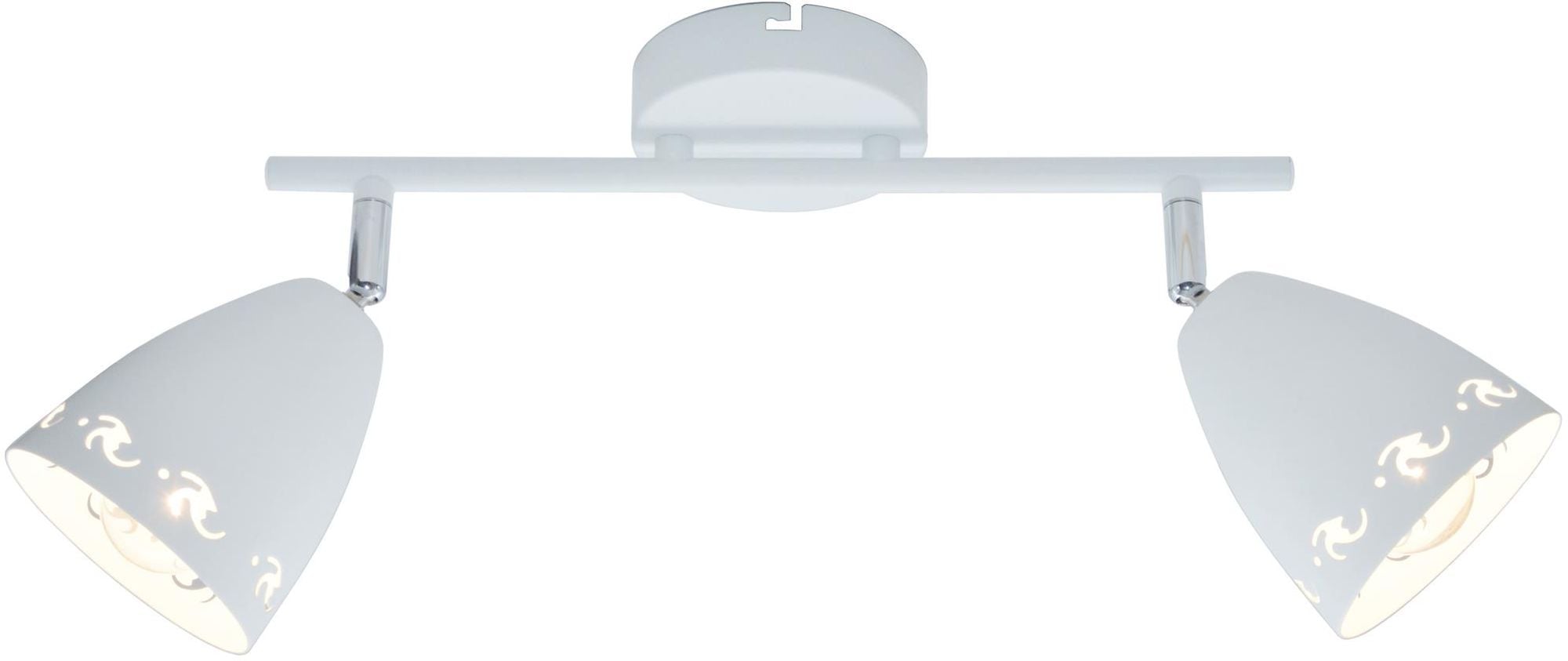 Candellux Coty stropní světlo 2x40 W bílá 92-67128