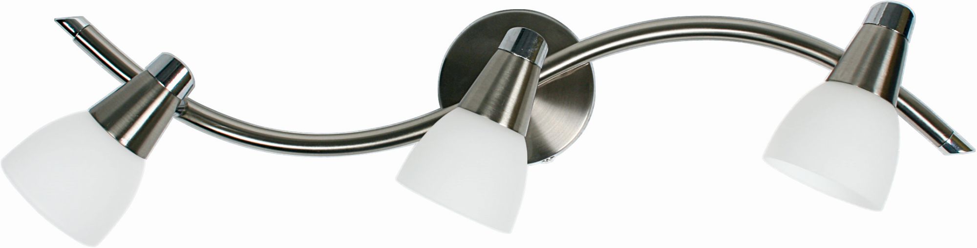 Candellux Selia stropní světlo 3x40 W bílá-nikl 93-69993