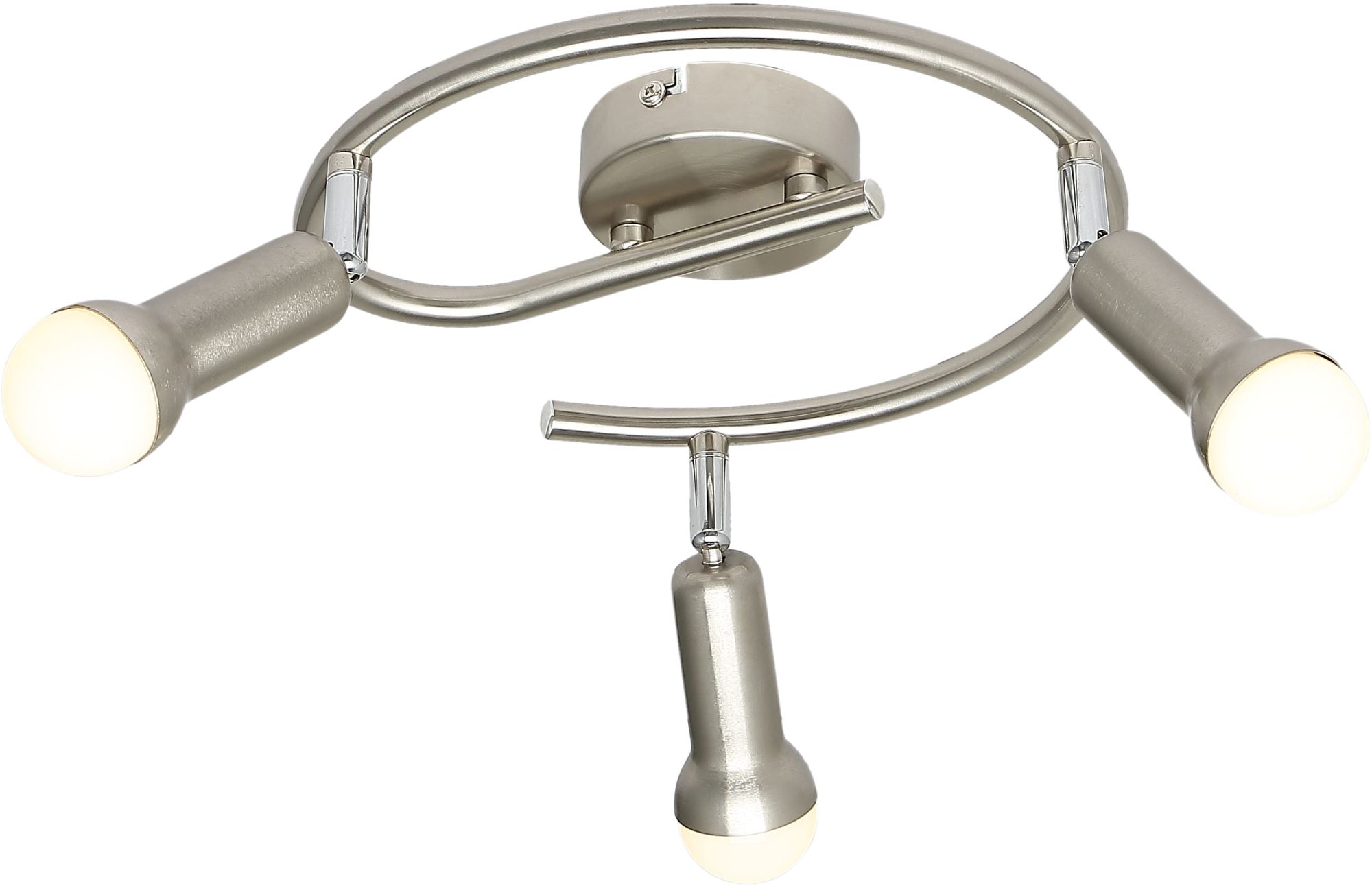 Candellux Arc stropní světlo 3x40 W nikl 98-63304