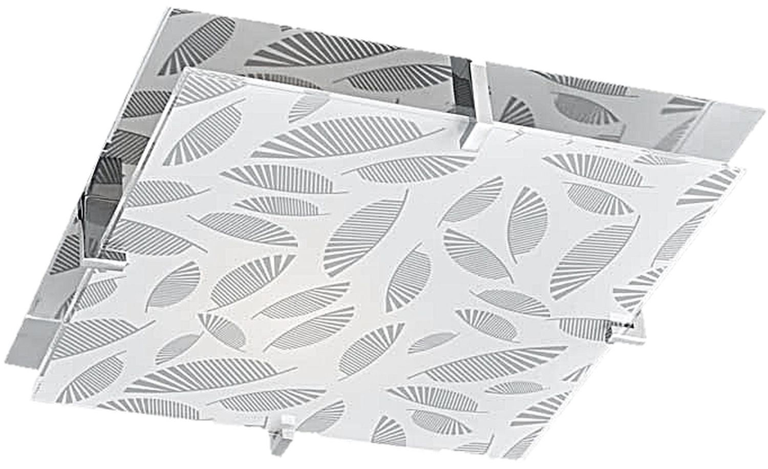Candellux Fikus nástěnné svítidlo 2x60 W chrom 10-12821