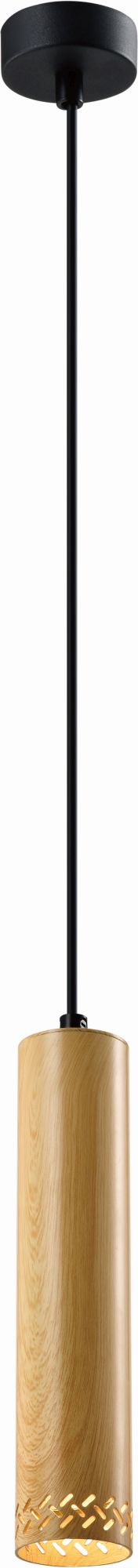 Candellux Tubo závěsné svítidlo 1x25 W dřevo 31-78582