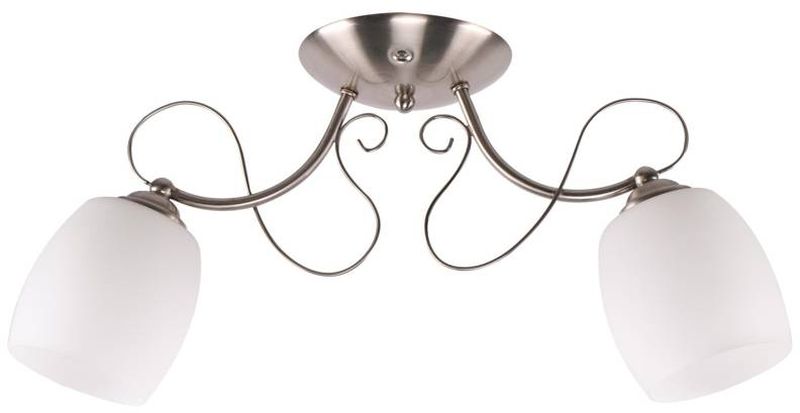 Candellux Amba stropní světlo 2x40 W jantarová-hnědá 32-78698