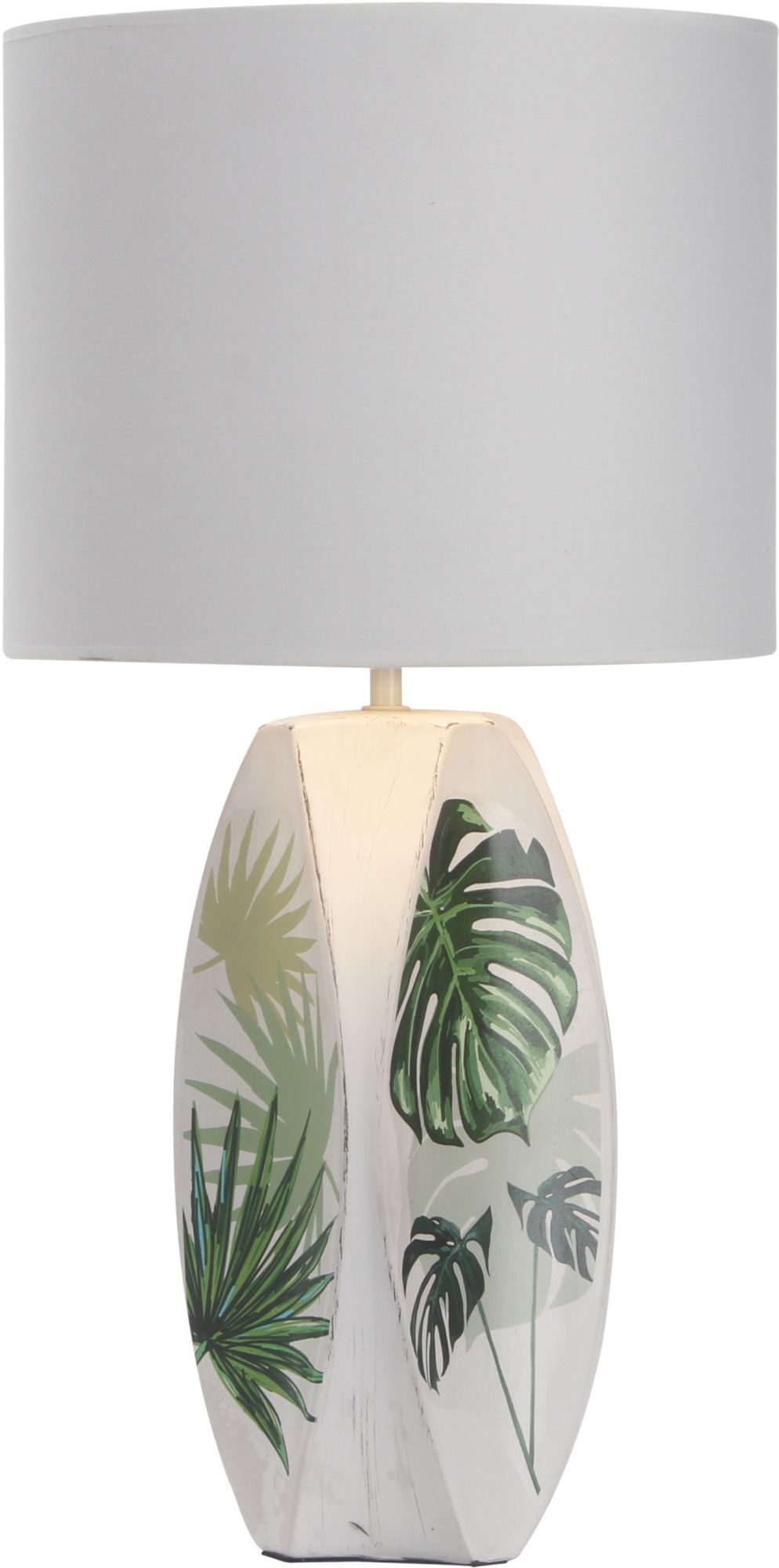 Candellux Palma stolní lampa 1x60 W bílá-zelená 41-79978