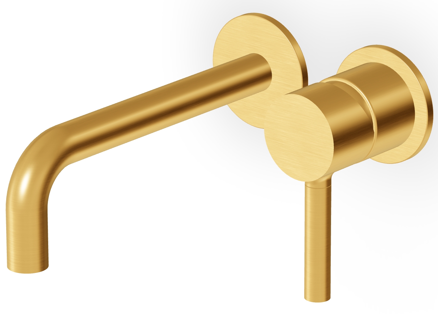 Zucchetti Pan umyvadlová baterie pod omítku zlatá ZP6030.C41