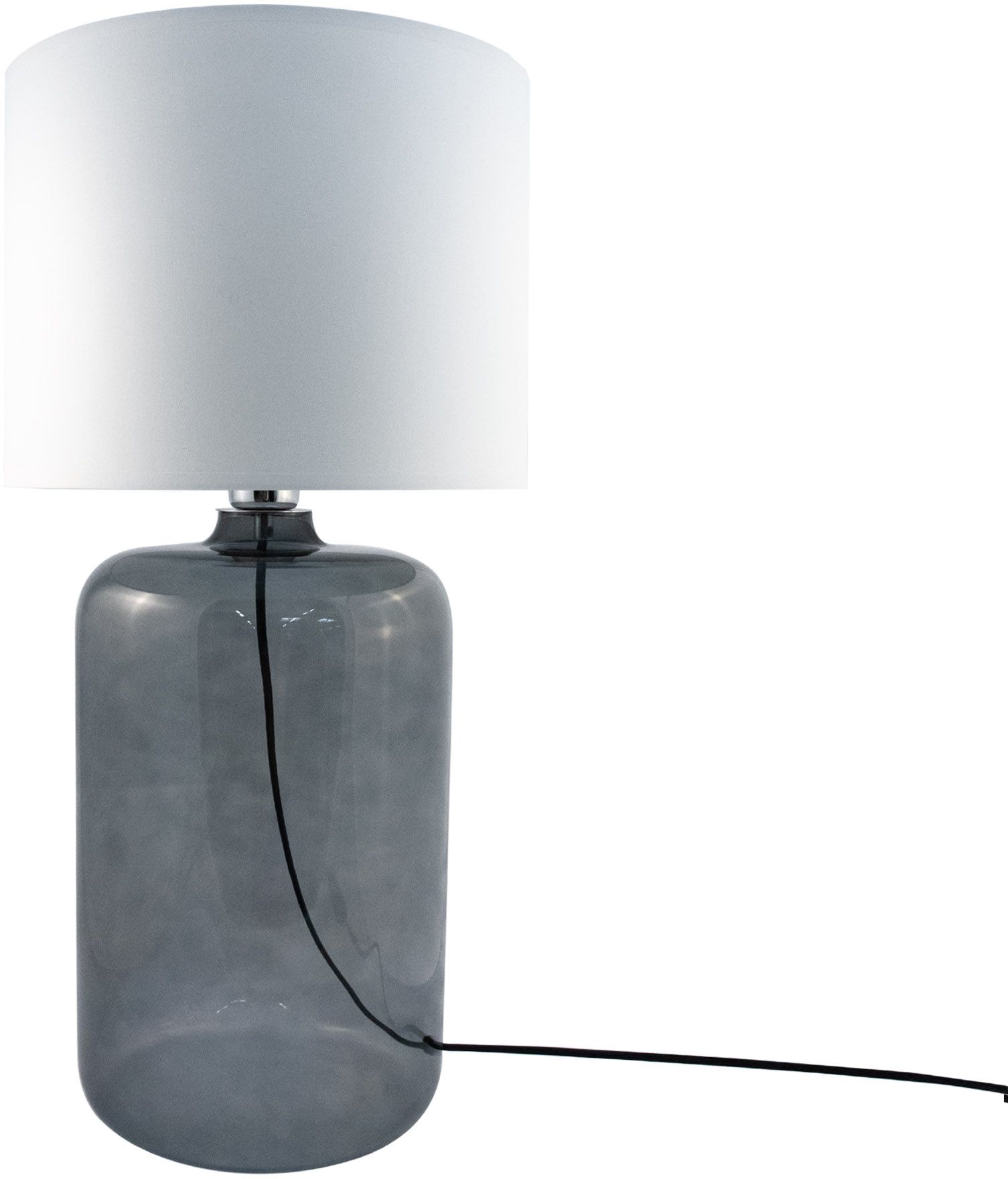 Zuma Line Amarsa Grafit stolní lampa 1x60 W bílá 5509WH