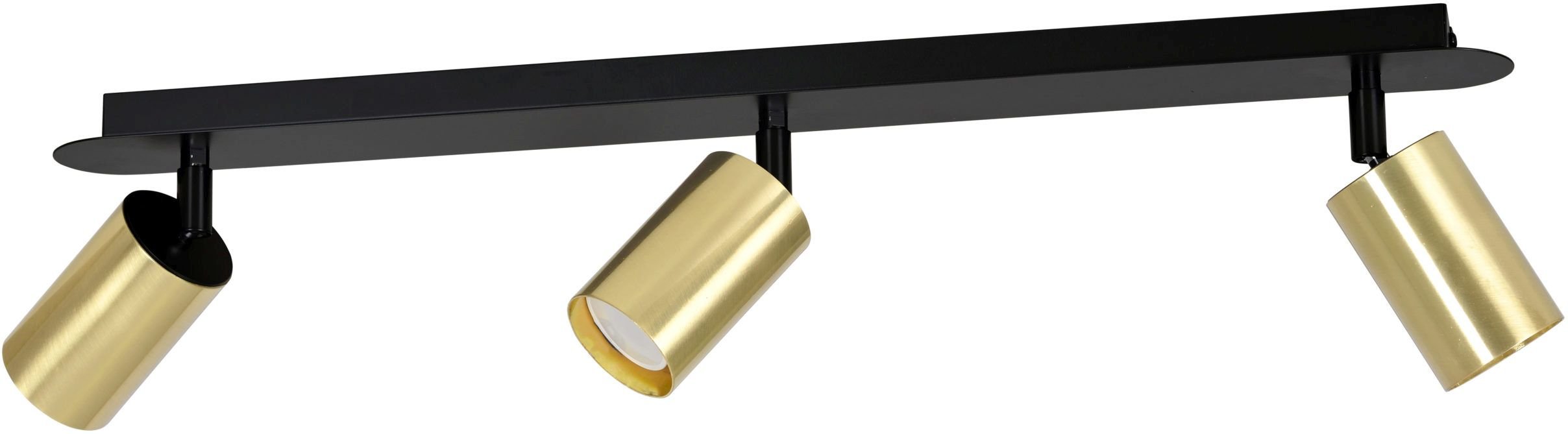 Emibig Zen stropní světlo 3x8 W černá-zlatá 622/3
