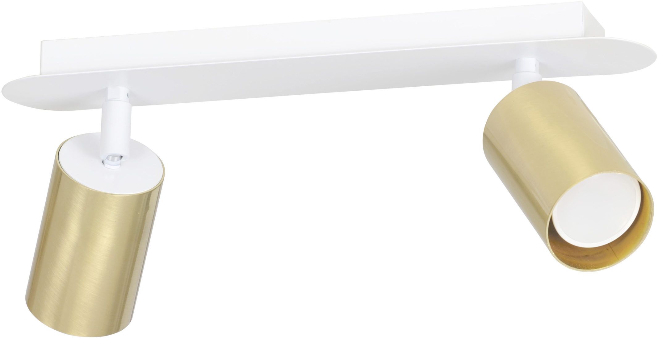 Emibig Zen stropní světlo 2x8 W bílá-zlatá 623/2
