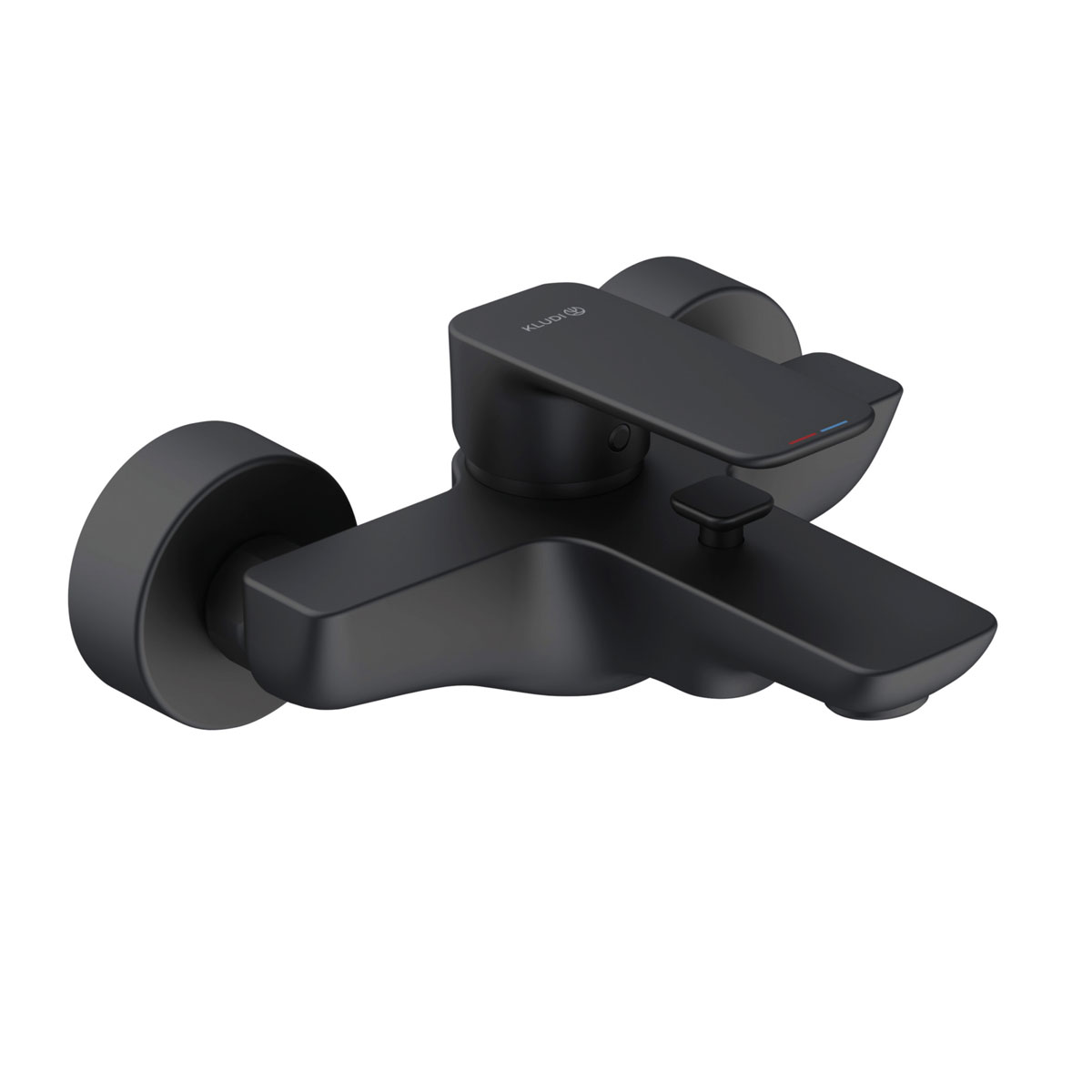 Kludi Pure&Style vanová baterie na stěnu černá 406813975