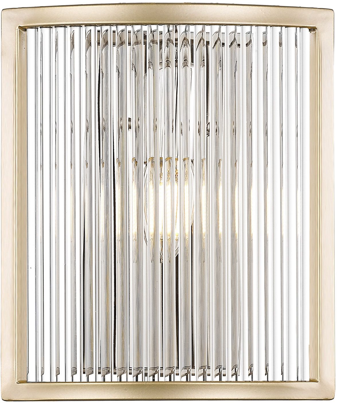 Zuma Line Sergio nástěnné svítidlo 1x60 W průhledná-zlatá W0528-01A-V6AC