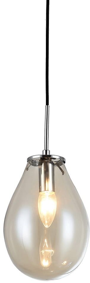 Light Prestige Fondi závěsné svítidlo 1x40 W černá-průhledná LP-1214/1P