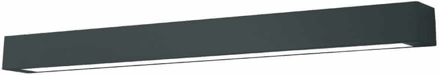 Light Prestige Ibros stropní světlo 1x36 W černá LP70011CBK120364