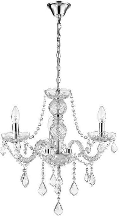 Light Prestige Cristallo závěsné svítidlo 3x60 W průhledná LP-2940/3P
