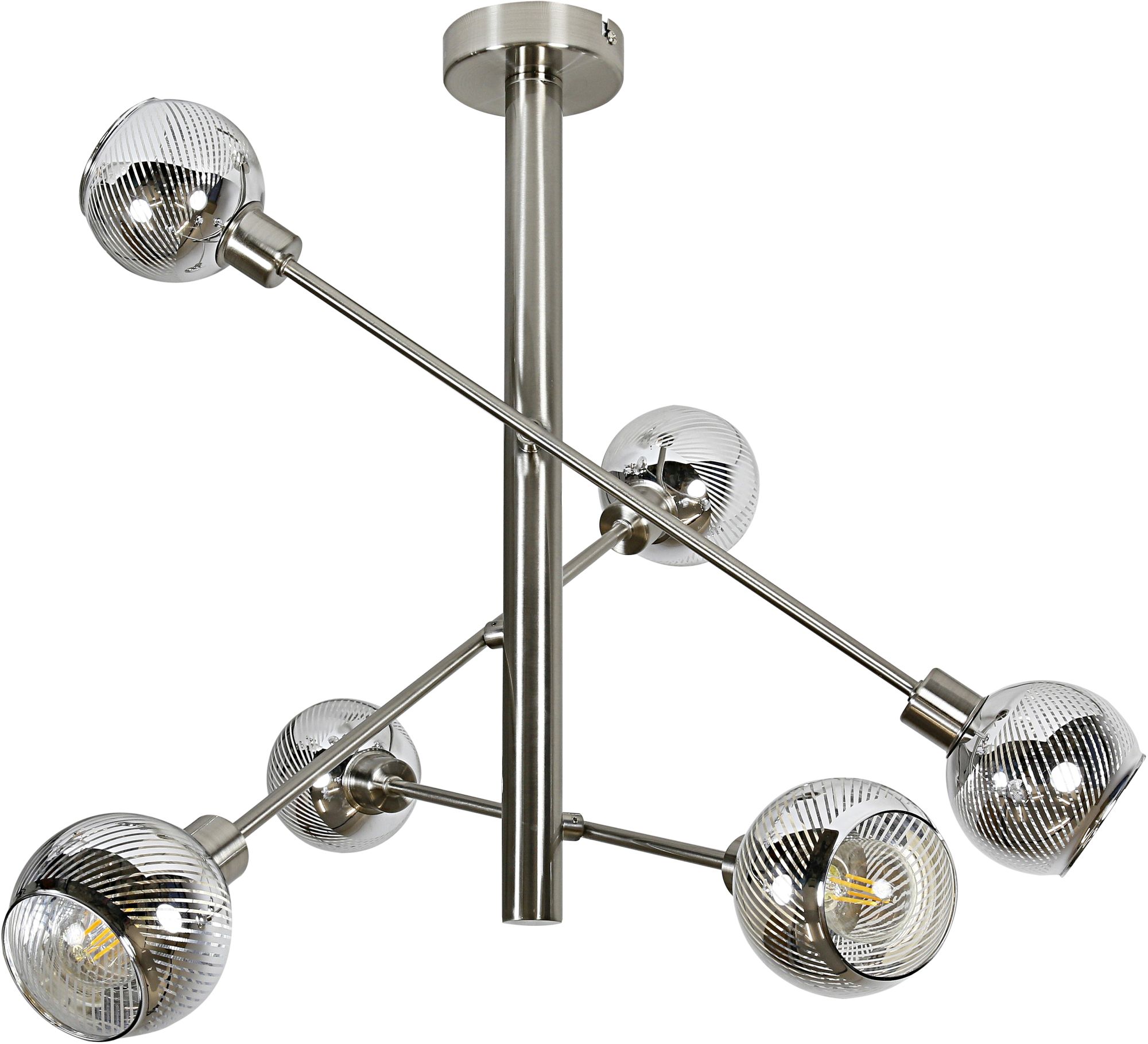 Candellux Migo stropní světlo 6x10 W chrom 36-72481