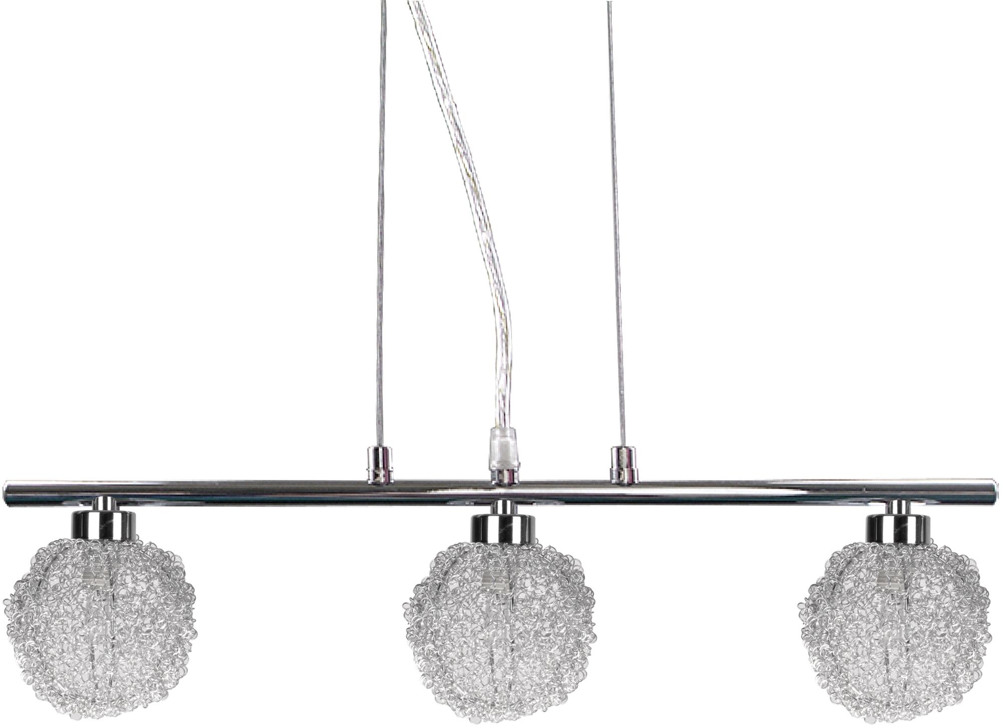 Candellux Wind závěsné svítidlo 3x40 W chrom 33-14085