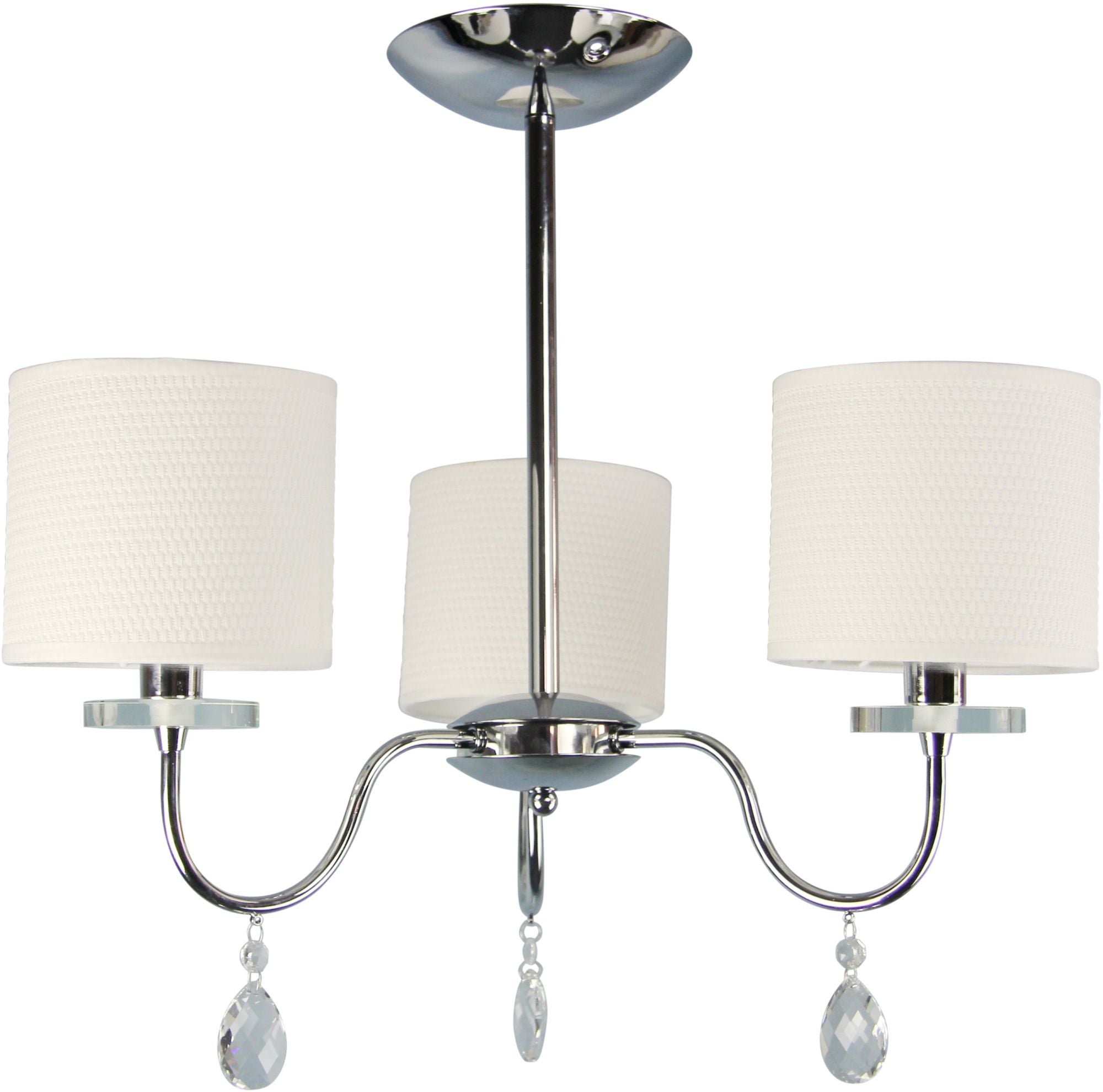 Candellux Estera stropní světlo 3x40 W chrom-krémová 33-11664