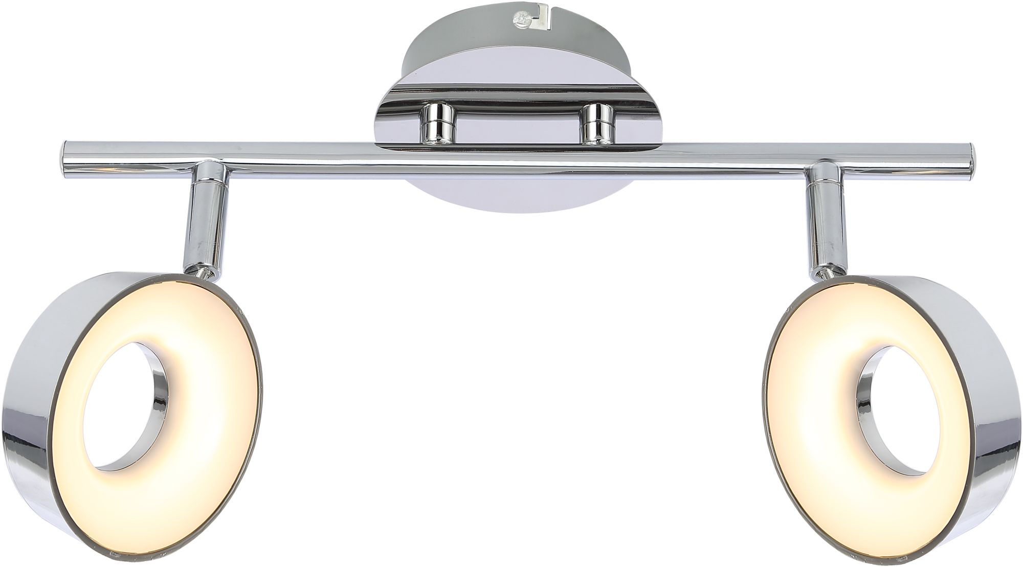 Candellux Isla stropní světlo 2x4 W chrom 92-61713