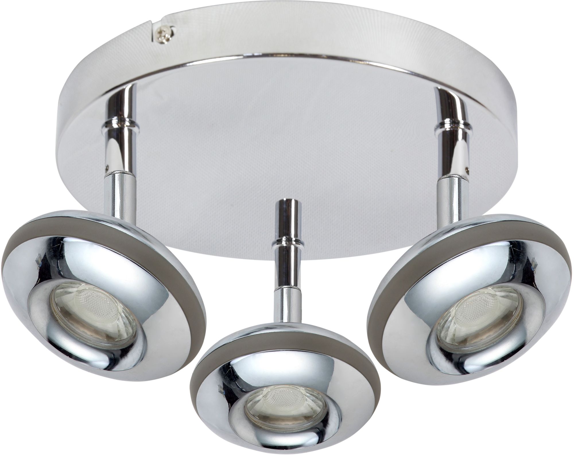 Candellux Skipper stropní světlo 3x6 W chrom 98-67685
