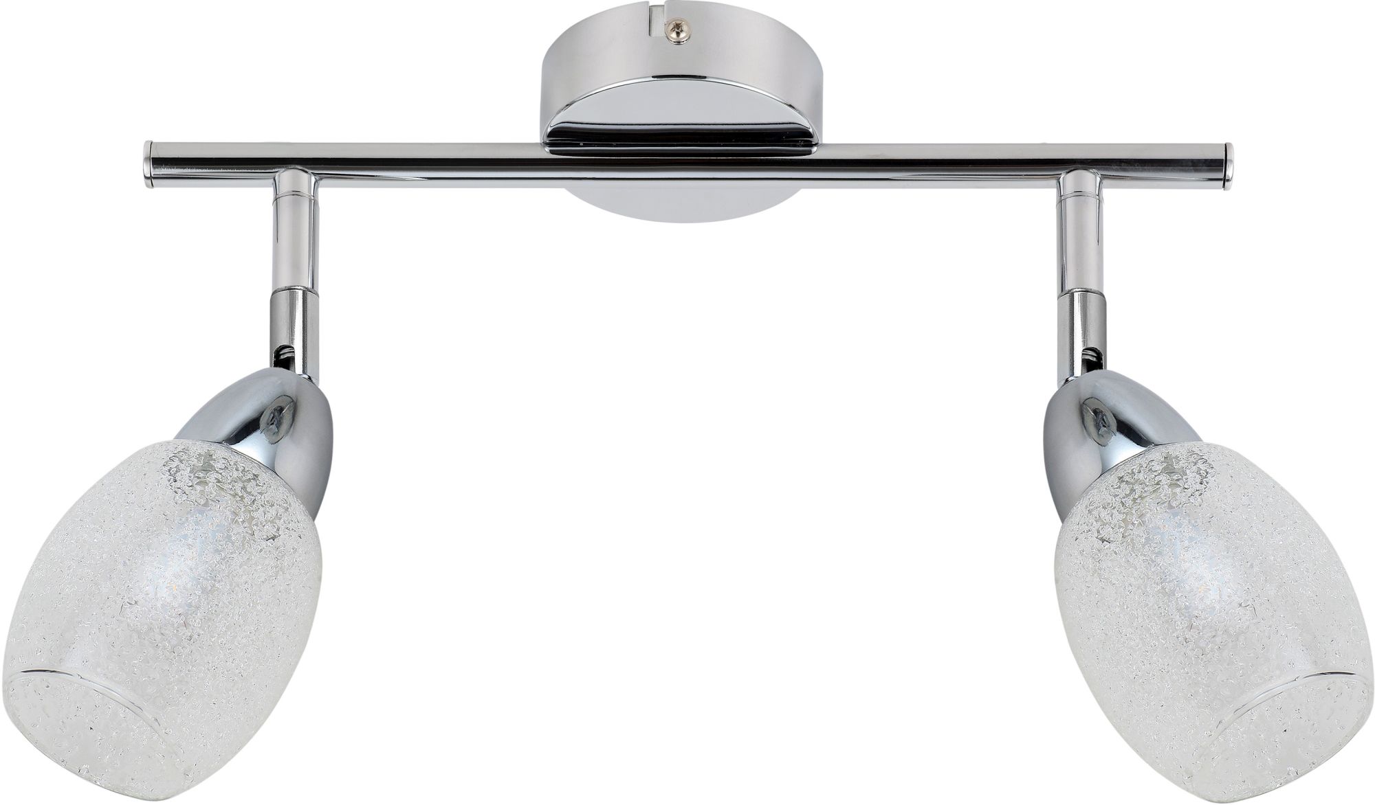 Candellux Rico stropní světlo 2x6 W chrom-průhledná 92-67579