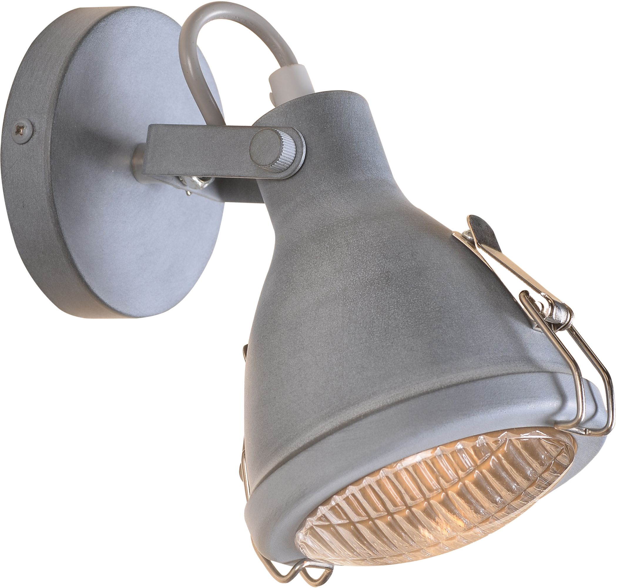 Candellux Crodo nástěnné svítidlo 1x40 W šedá 91-71101