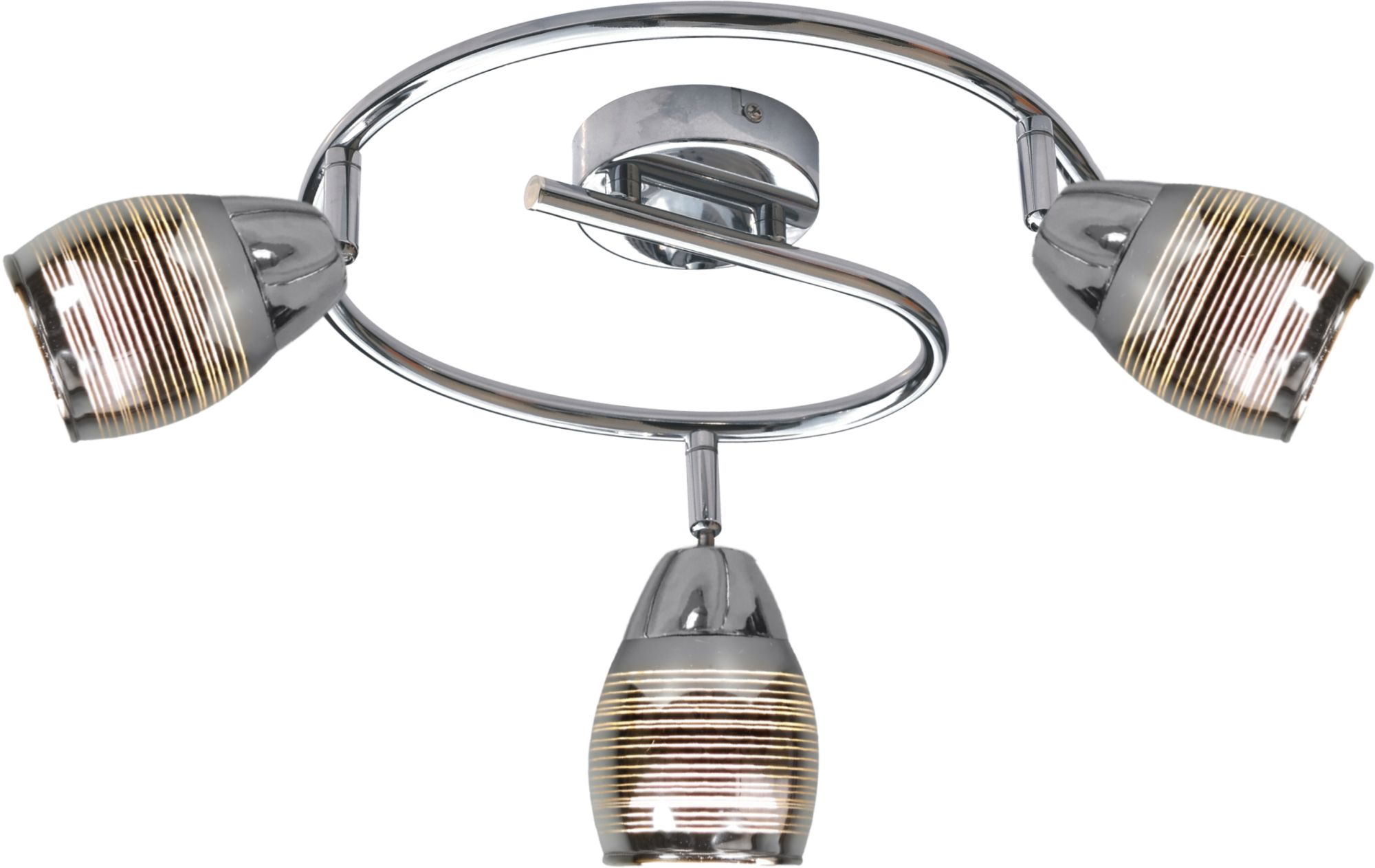 Candellux Milton stropní světlo 3x10 W chrom 93-61300