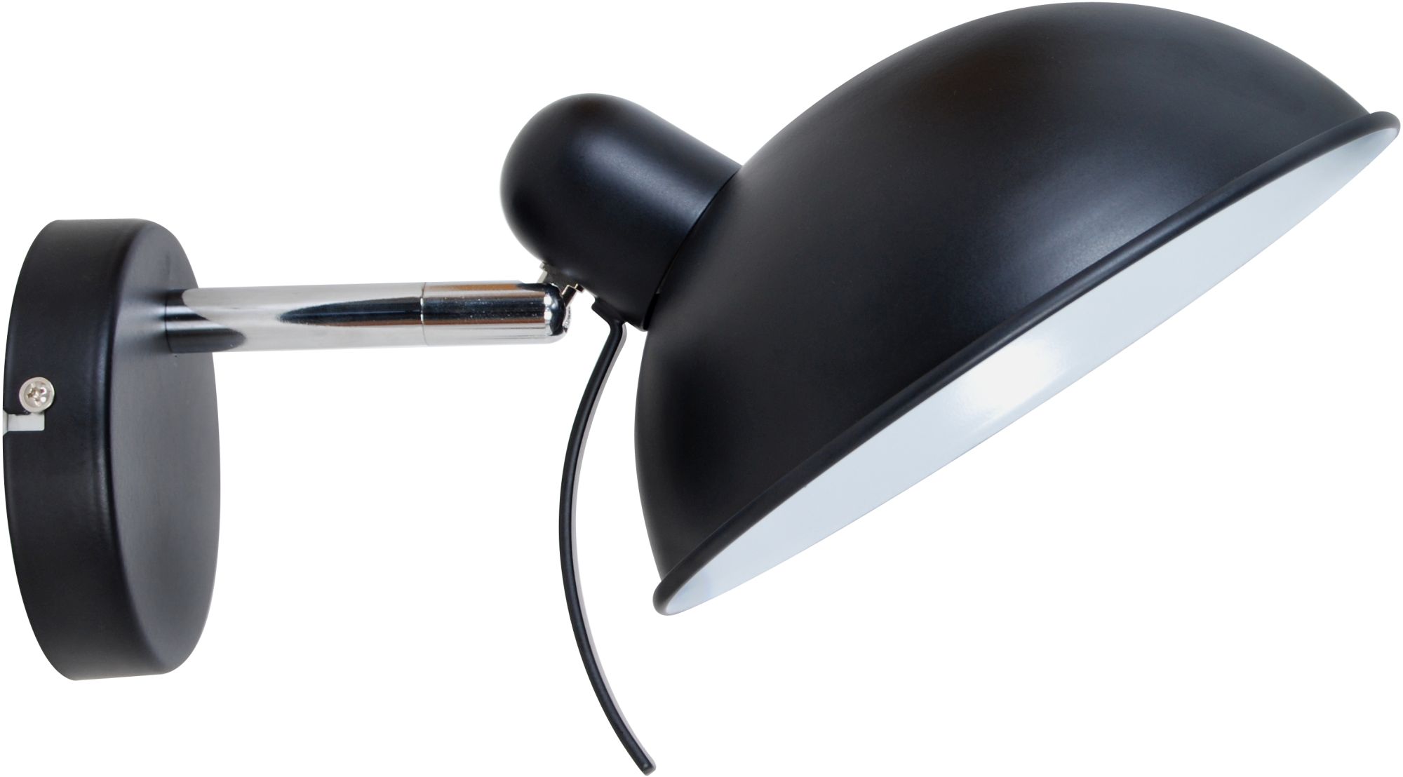 Candellux Durio nástěnné svítidlo 1x40 W černá 21-53589