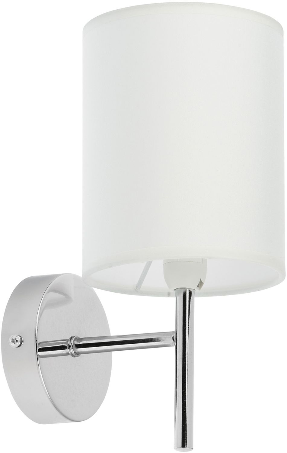 Candellux Yan nástěnné svítidlo 1x40 W bílá-chrom 21-45249