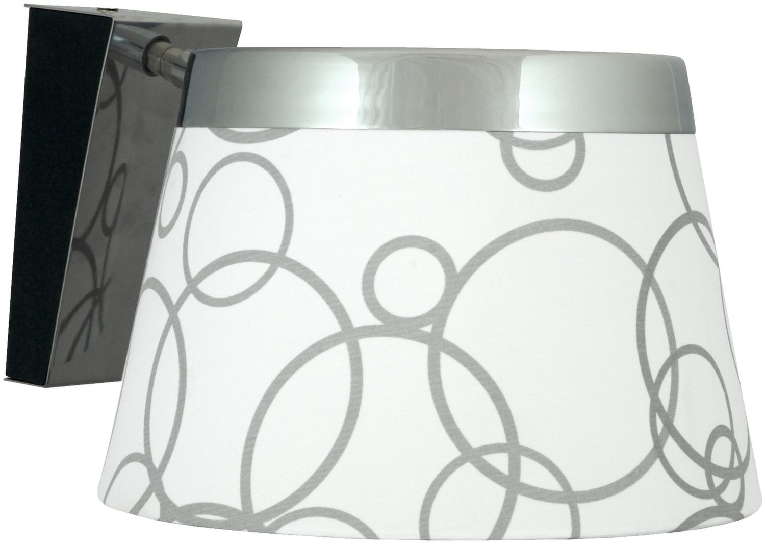 Candellux Impresja nástěnné svítidlo 1x60 W bílá-chrom 21-46478