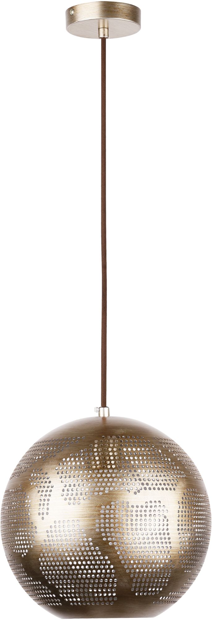 Candellux Sfinks závěsné svítidlo 1x60 W hnědá 31-43276