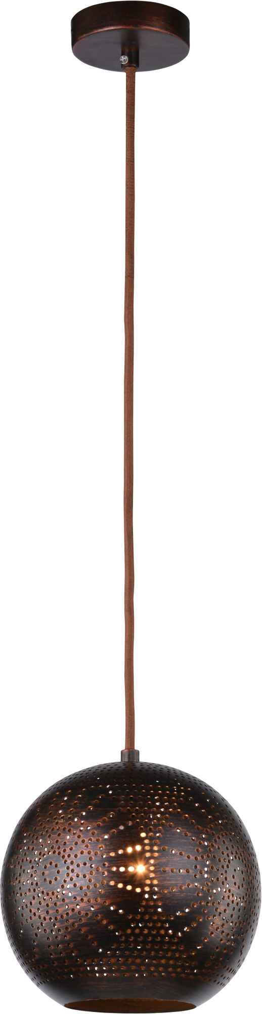 Candellux Sfinks závěsné svítidlo 1x60 W hnědá 31-43283